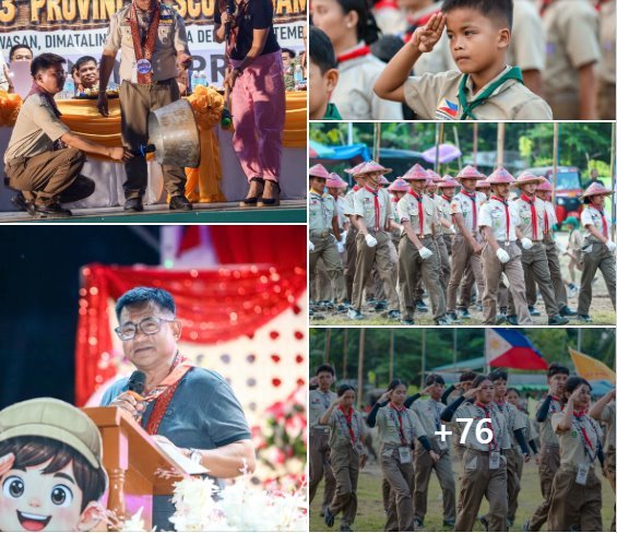 Opening assembly and ceremonial moments at the jamboree